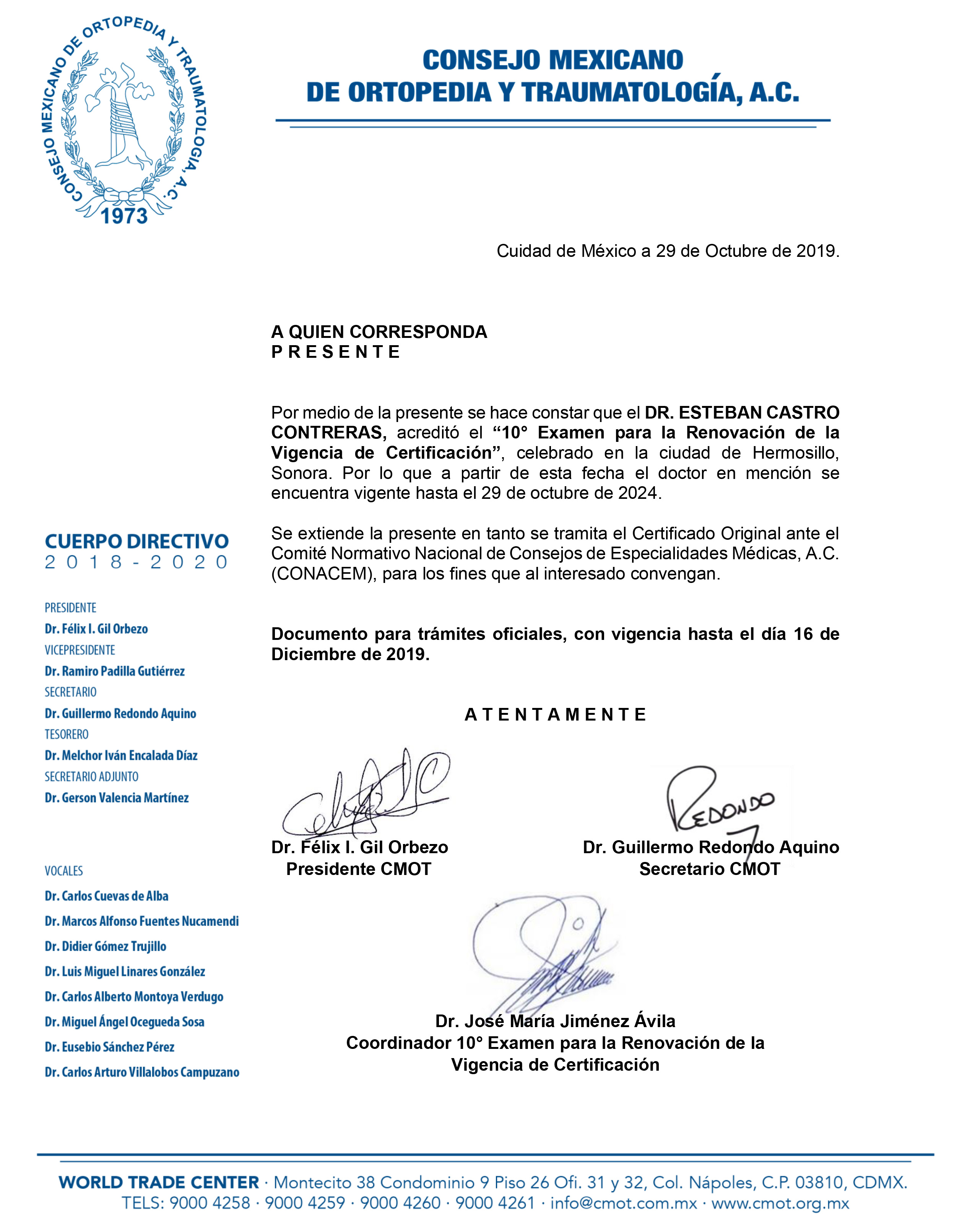 Traumatólogo y Ortopedista en Guadalajara